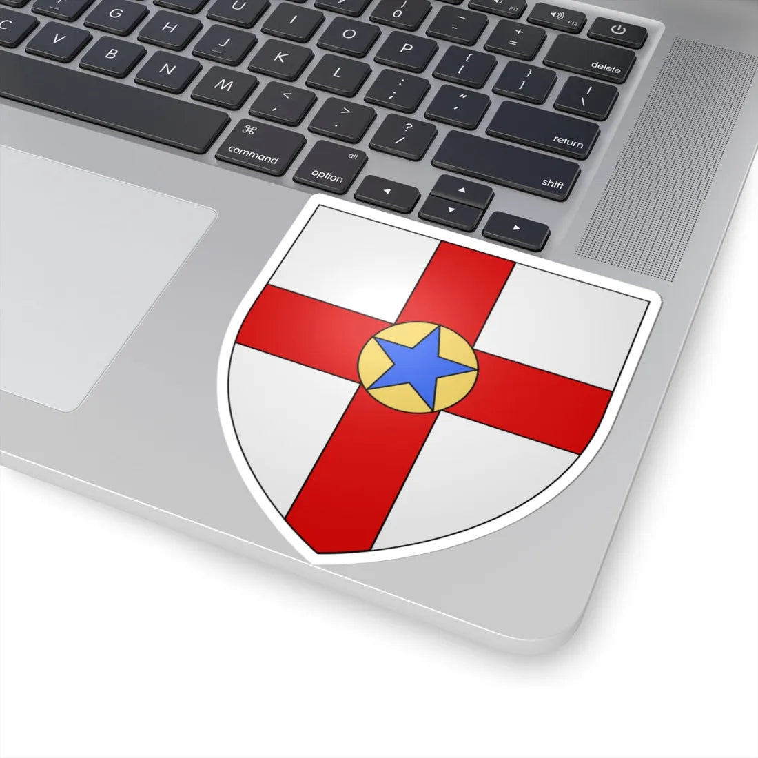 Mosta coa (Malta) (Coat of Arms) STICKER Vinyl Kiss-Cut Decal - The Sticker Space