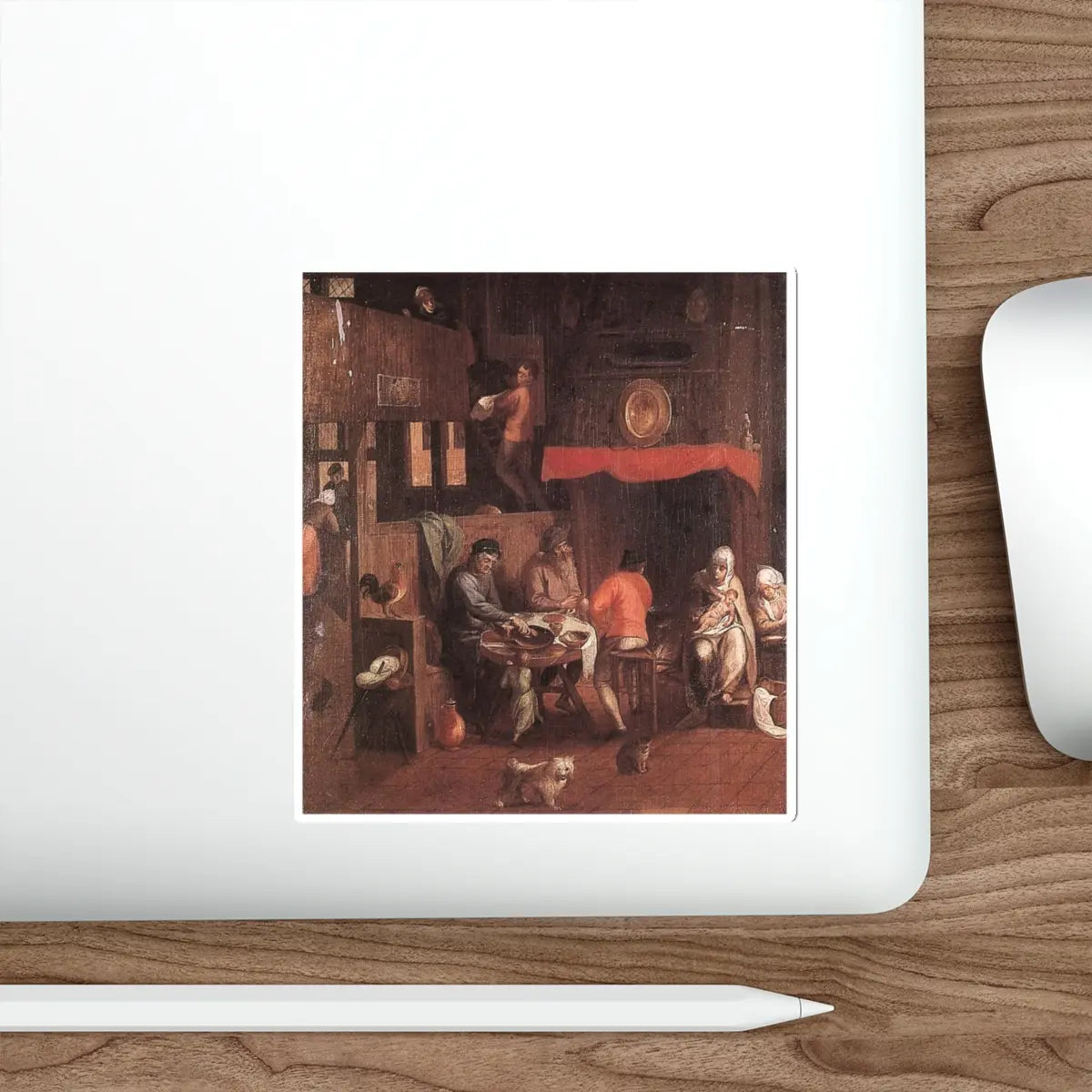 SKU:14836648953774623545 Sticker types:White Shape:Die-Cut Sizes:5" × 5"