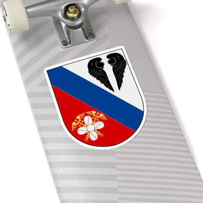 Motala stad vapen (Sweden) (Coat of Arms) STICKER Vinyl Kiss-Cut Decal - The Sticker Space