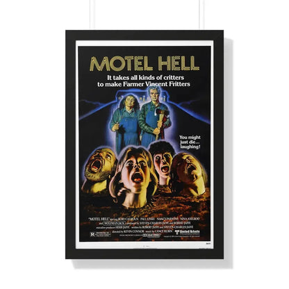 MOTEL HELL 1980 - Framed Movie Poster - The Sticker Space