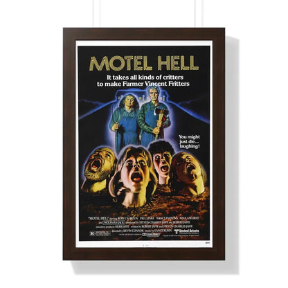 MOTEL HELL 1980 - Framed Movie Poster - The Sticker Space