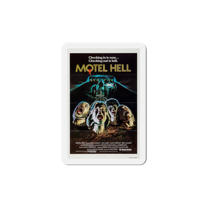 Motel Hell 1980 Movie Poster Die-Cut Magnet-6 × 6"-The Sticker Space