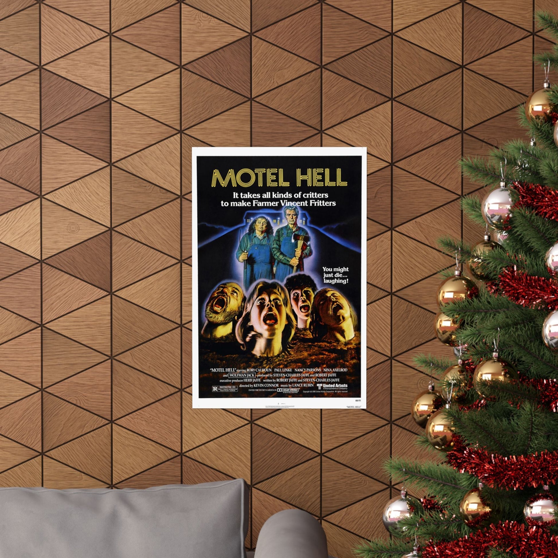 MOTEL HELL 1980 - Paper Movie Poster-The Sticker Space