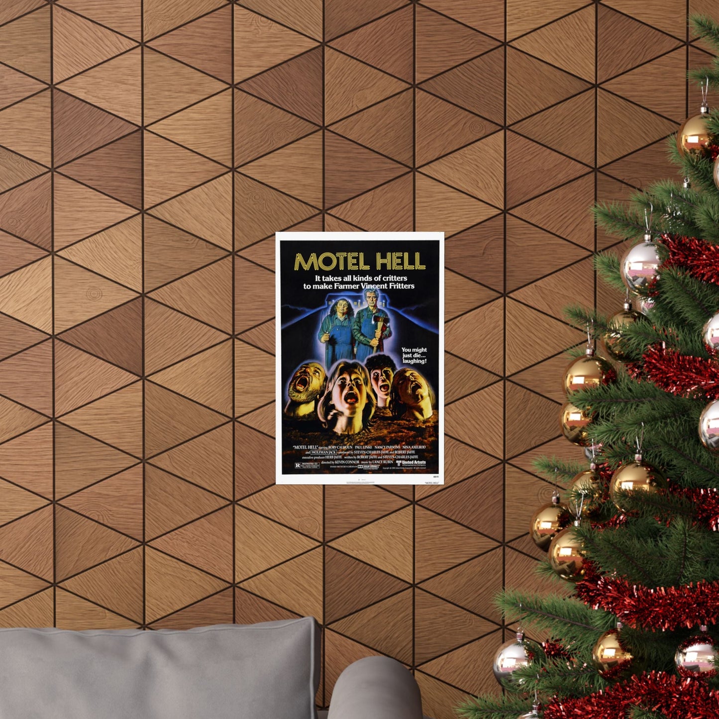 MOTEL HELL 1980 - Paper Movie Poster-The Sticker Space