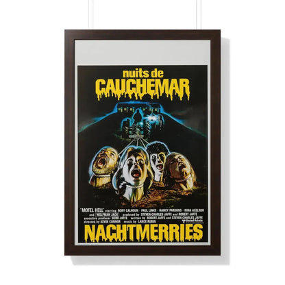 MOTEL HELL (BELGIAN) 1980 - Framed Movie Poster - The Sticker Space