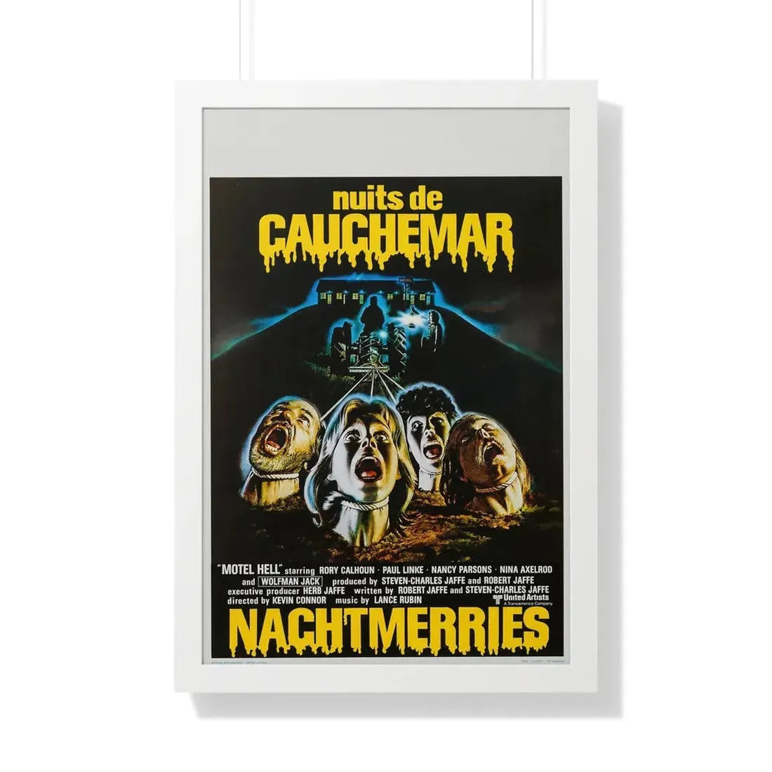 MOTEL HELL (BELGIAN) 1980 - Framed Movie Poster - The Sticker Space