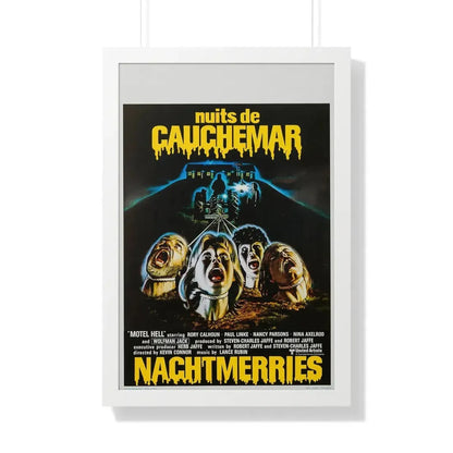 MOTEL HELL (BELGIAN) 1980 - Framed Movie Poster - The Sticker Space