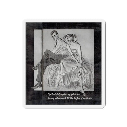 Mother In Law (2), Cosmopolitan, February 1954 (Magazine Illustration) Refrigerator Magnet - The Sticker Space