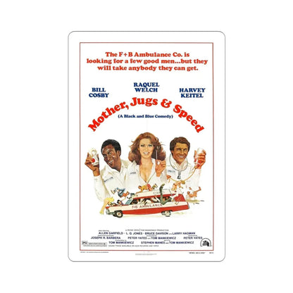 Mother Jugs & Speed 1976 2 Movie Poster STICKER Vinyl Die-Cut Decal - The Sticker Space