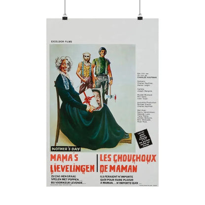 MOTHER'S DAY (BELGIAN) 1980 - Paper Movie Poster - The Sticker Space