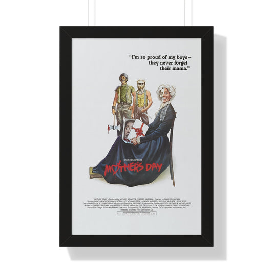 MOTHER'S DAY 1980 - Framed Movie Poster-16″ x 24″-The Sticker Space