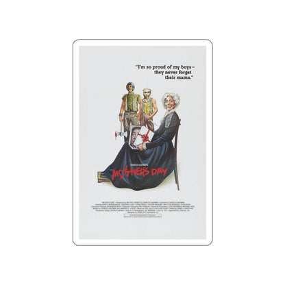 MOTHER'S DAY 1980 Movie Poster STICKER Vinyl Die-Cut Decal-4 Inch-The Sticker Space