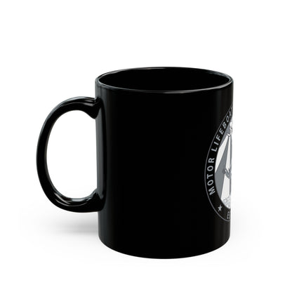 Motor Life Station Bodega Bay (U.S. Coast Guard) Black Coffee Mug-The Sticker Space