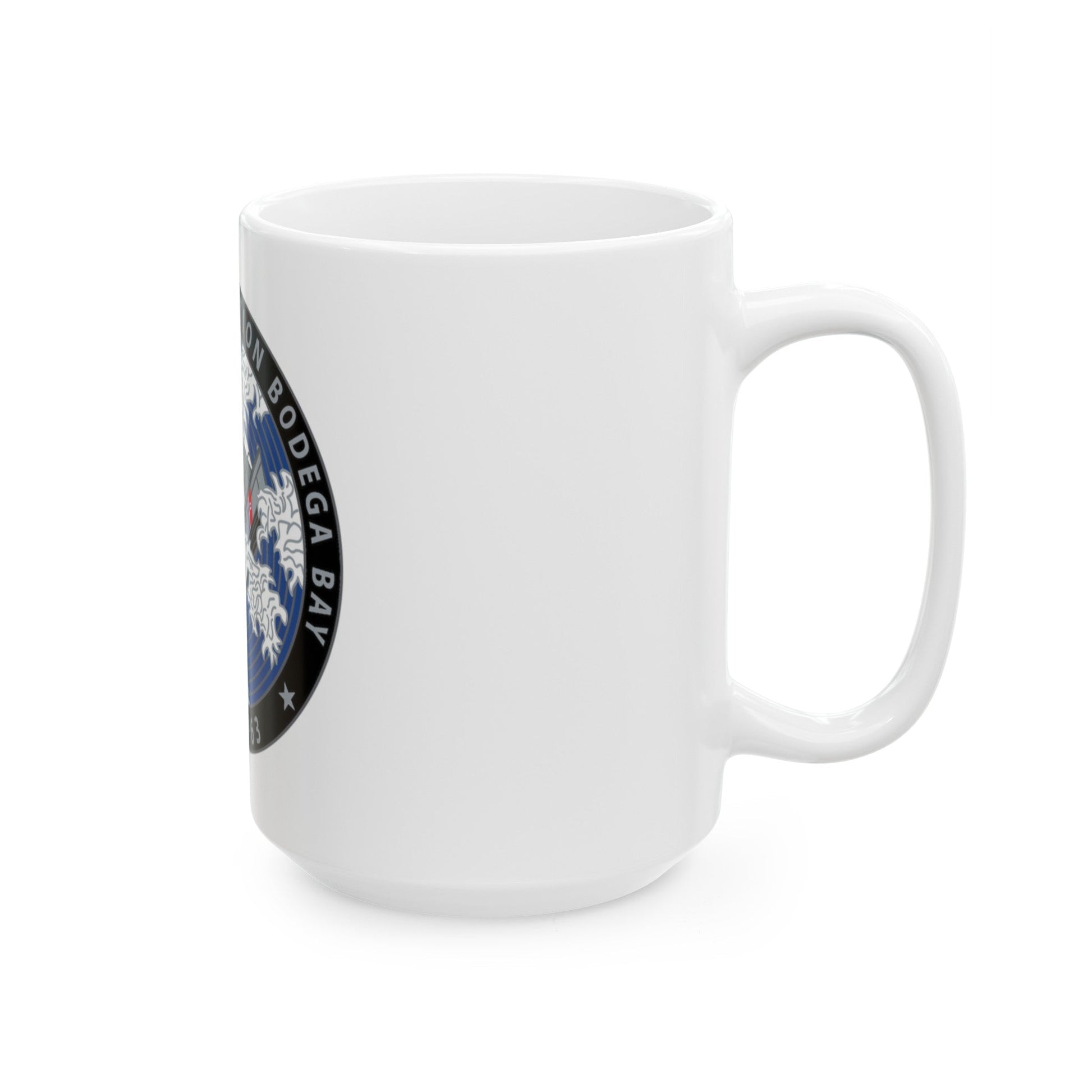 Motor Life Station Bodega Bay (U.S. Coast Guard) White Coffee Mug-The Sticker Space