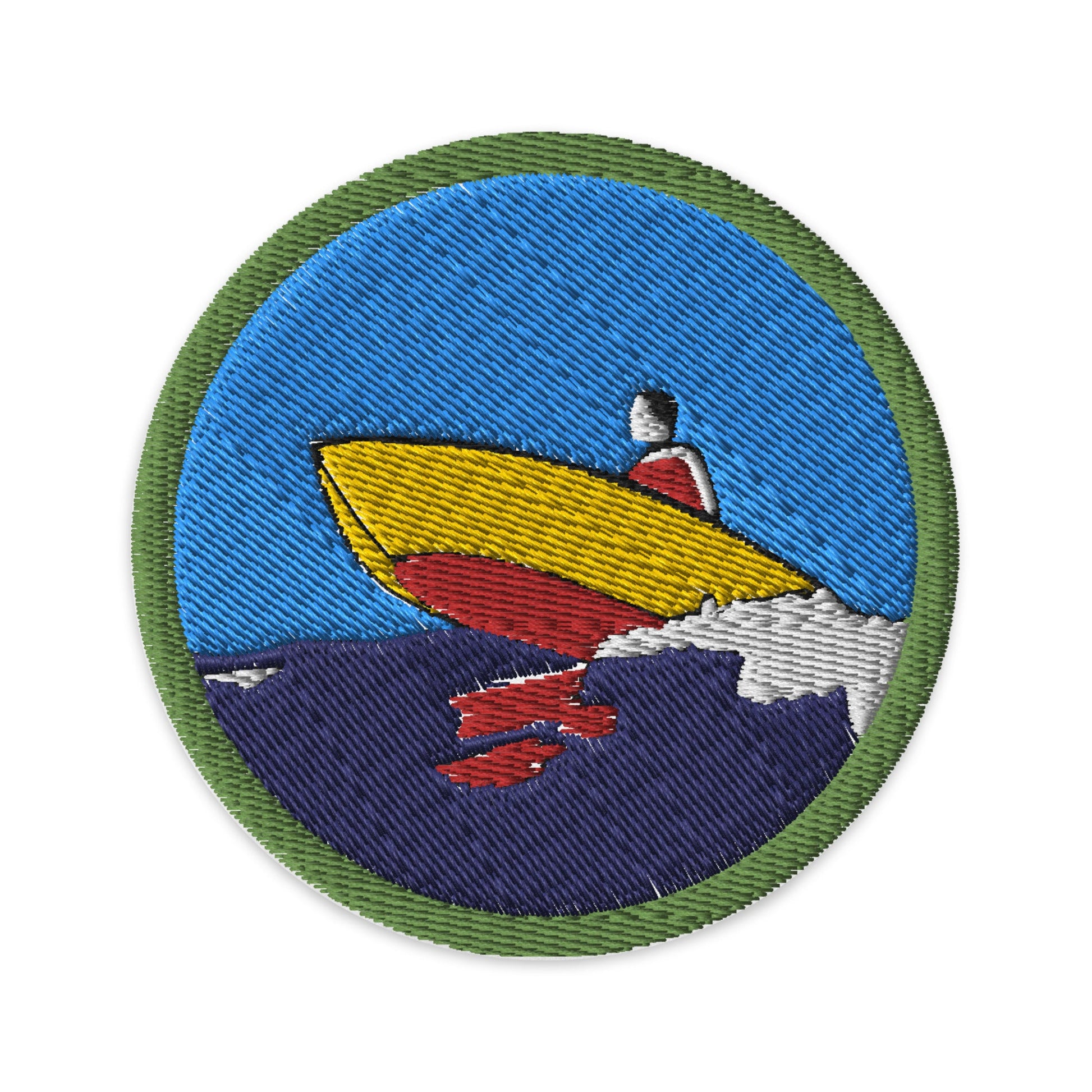 Motorboating (Boy Scouts Merit Badge) Embroidered Patch-The Sticker Space