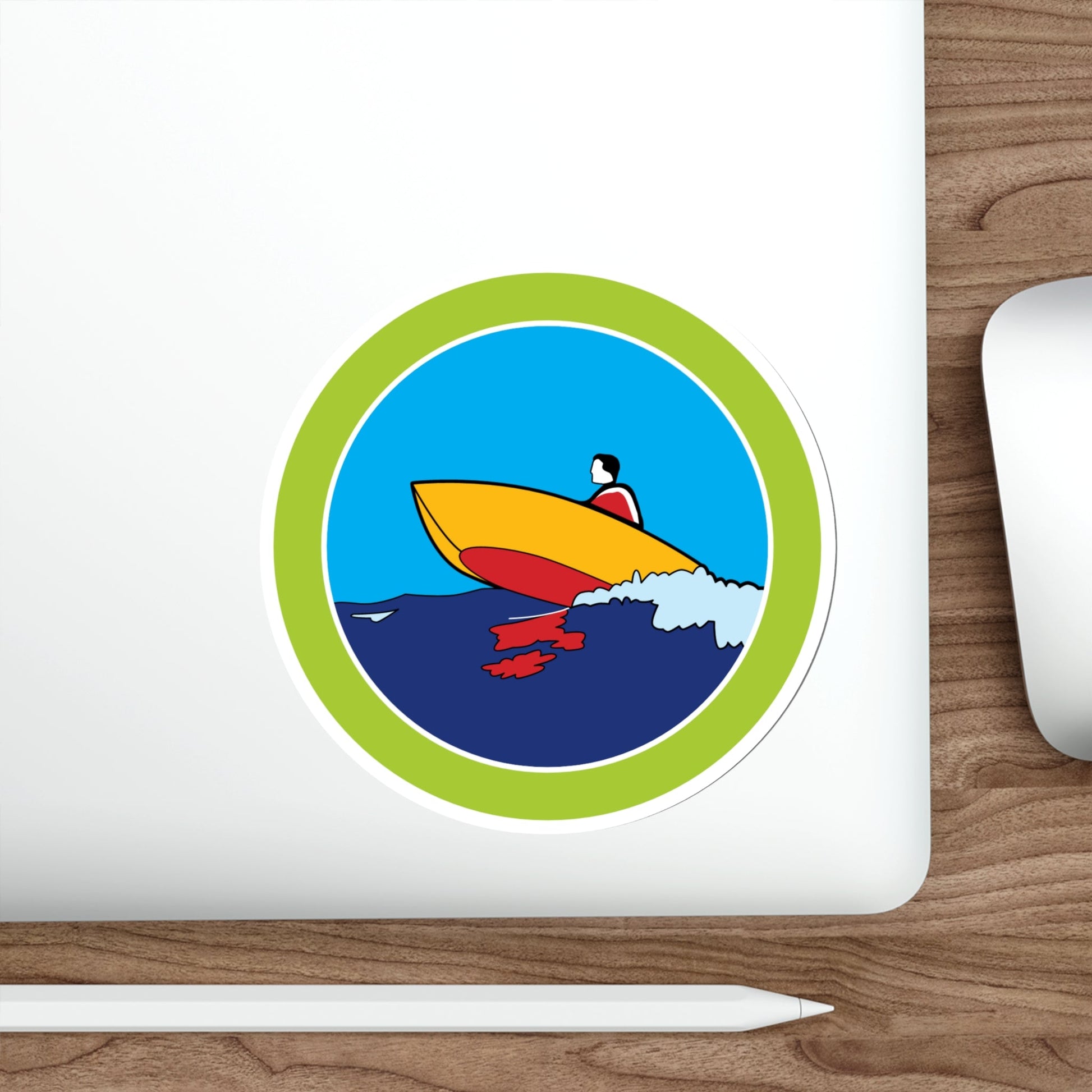 Motorboating (Boy Scouts Merit Badge) STICKER Vinyl Die-Cut Decal-The Sticker Space