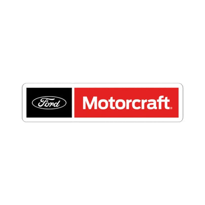 Motorcraft (Ford) (Logo) STICKER Vinyl Kiss-Cut Decal 2 Inch White - The Sticker Space