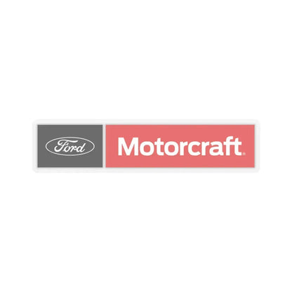 Motorcraft (Ford) (Logo) STICKER Vinyl Kiss-Cut Decal 3 Inch Transparent - The Sticker Space