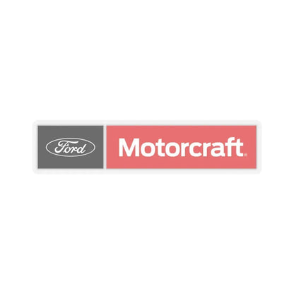 Motorcraft (Ford) (Logo) STICKER Vinyl Kiss-Cut Decal 4 Inch Transparent - The Sticker Space