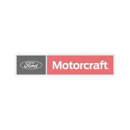 Motorcraft (Ford) (Logo) STICKER Vinyl Kiss-Cut Decal 6 Inch Transparent - The Sticker Space