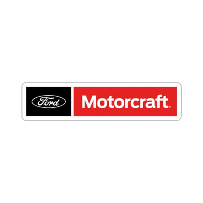 Motorcraft (Ford) (Logo) STICKER Vinyl Kiss-Cut Decal 6 Inch White - The Sticker Space