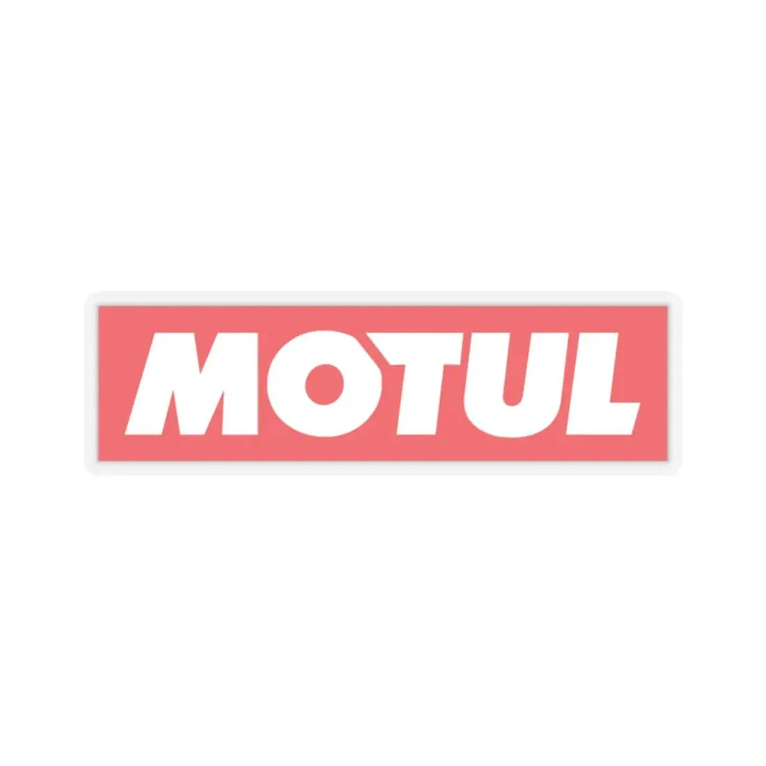 Motul (Logo) STICKER Vinyl Kiss-Cut Decal 2 Inch Transparent - The Sticker Space