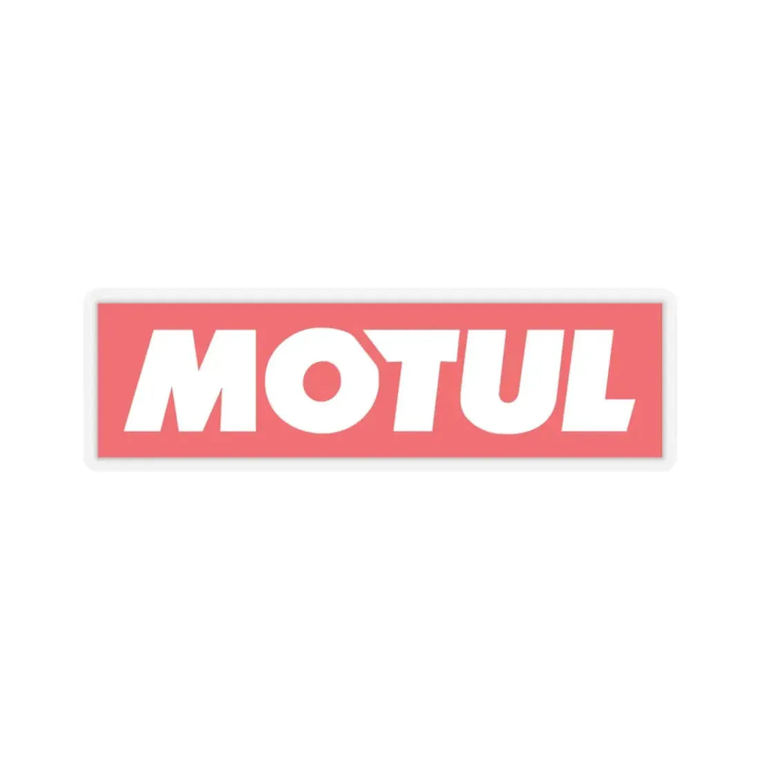 Motul (Logo) STICKER Vinyl Kiss-Cut Decal 3 Inch Transparent - The Sticker Space
