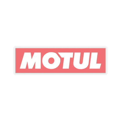 Motul (Logo) STICKER Vinyl Kiss-Cut Decal 3 Inch Transparent - The Sticker Space