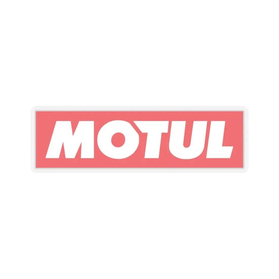 Motul (Logo) STICKER Vinyl Kiss-Cut Decal 6 Inch Transparent - The Sticker Space