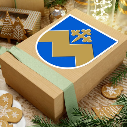 Mouhijärvi.vaakuna (Finland) (Coat of Arms) STICKER Vinyl Kiss-Cut Decal - The Sticker Space