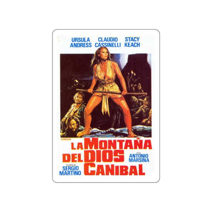 MOUNTAIN OF THE CANNIBAL GOD 1978 Movie Poster STICKER Vinyl Die-Cut Decal-5 Inch-The Sticker Space