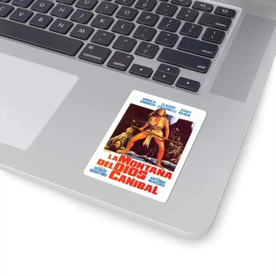 MOUNTAIN OF THE CANNIBAL GOD 1978 Movie Poster - STICKER Vinyl Kiss-Cut Decal - The Sticker Space