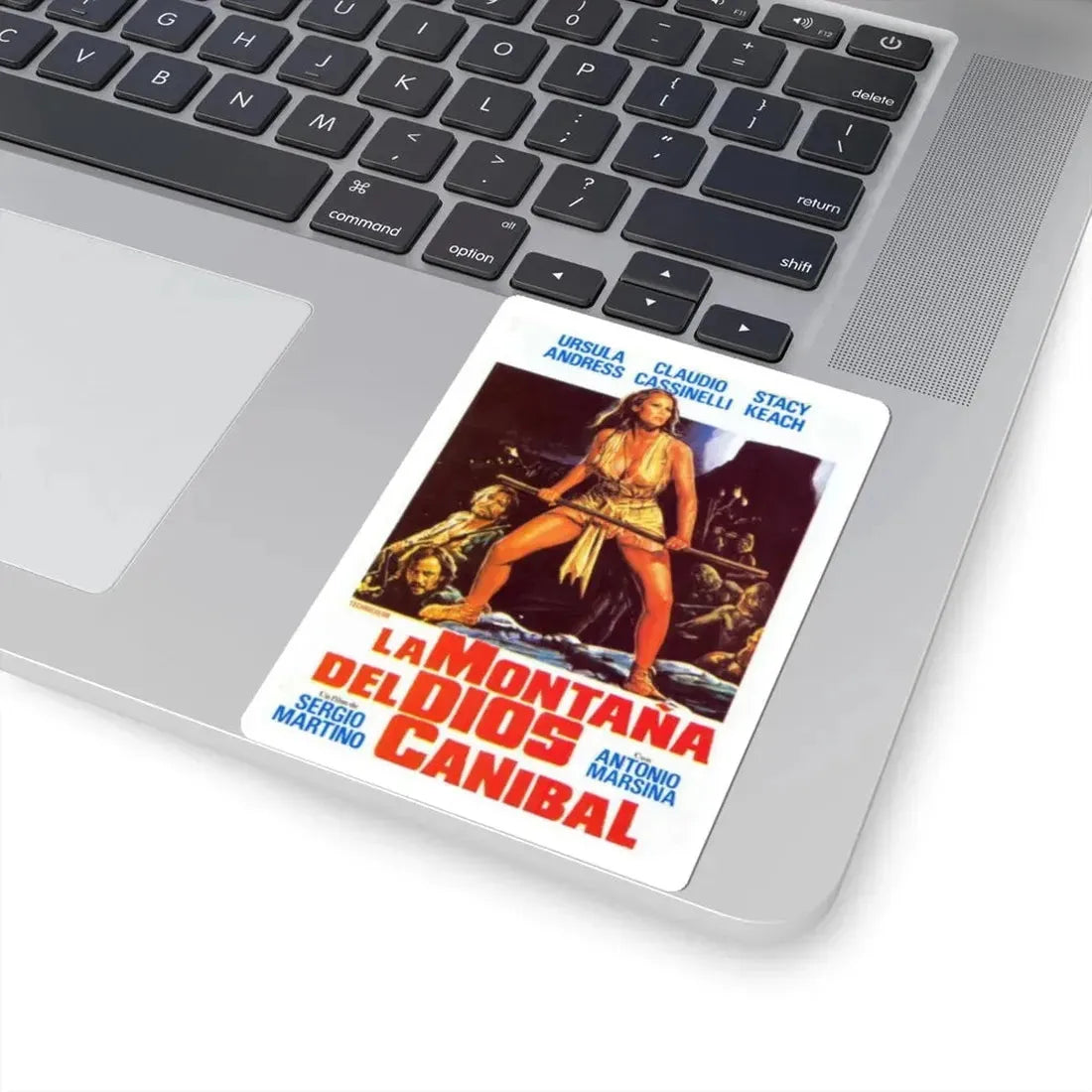 MOUNTAIN OF THE CANNIBAL GOD 1978 Movie Poster - STICKER Vinyl Kiss-Cut Decal - The Sticker Space