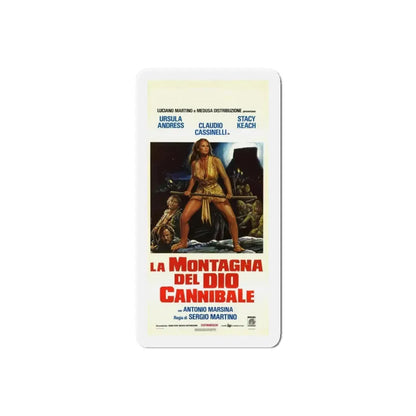 MOUNTAIN OF THE CANNIBAL GOD (ITALIAN) 1978 Movie Poster - Refrigerator Magnet - The Sticker Space