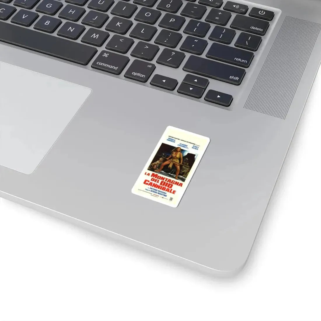 MOUNTAIN OF THE CANNIBAL GOD (ITALIAN) 1978 Movie Poster - STICKER Vinyl Kiss-Cut Decal - The Sticker Space