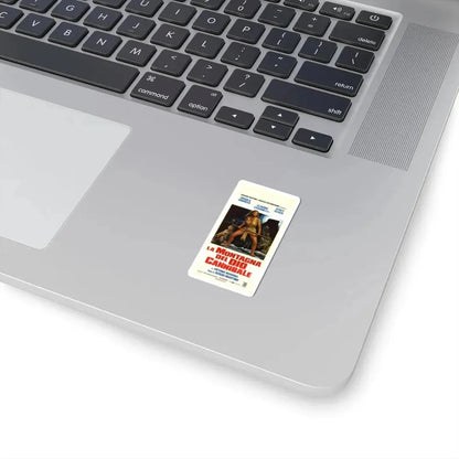 MOUNTAIN OF THE CANNIBAL GOD (ITALIAN) 1978 Movie Poster - STICKER Vinyl Kiss-Cut Decal - The Sticker Space