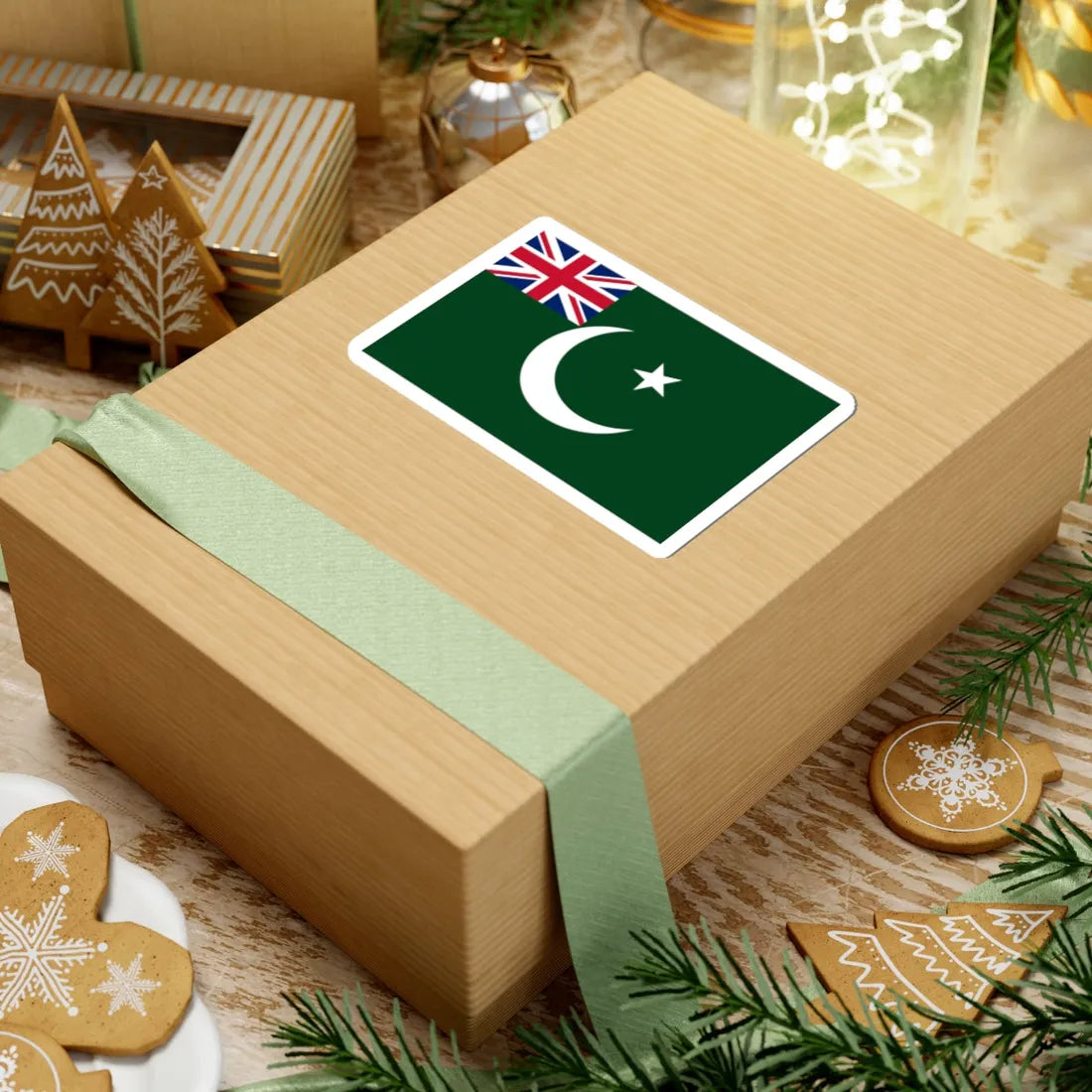 Mountbatten Proposed Flag of Pakistan (Pakistan) STICKER Vinyl Kiss-Cut Decal - The Sticker Space