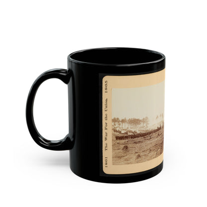 Mounting Guard (U.S. Civil War) Black Coffee Mug-The Sticker Space