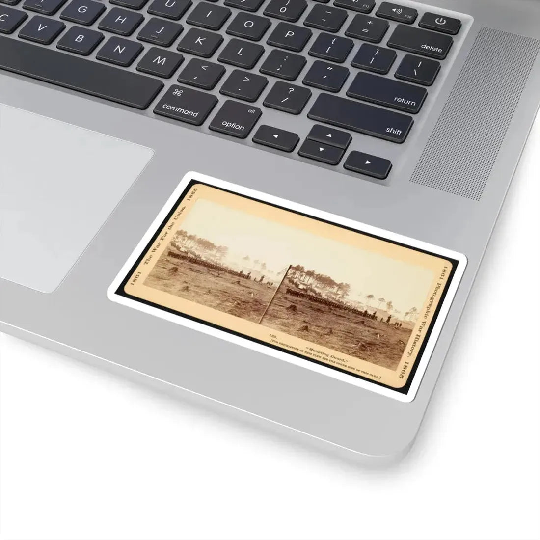 Mounting Guard (U.S. Civil War) STICKER Vinyl Kiss-Cut Decal - The Sticker Space