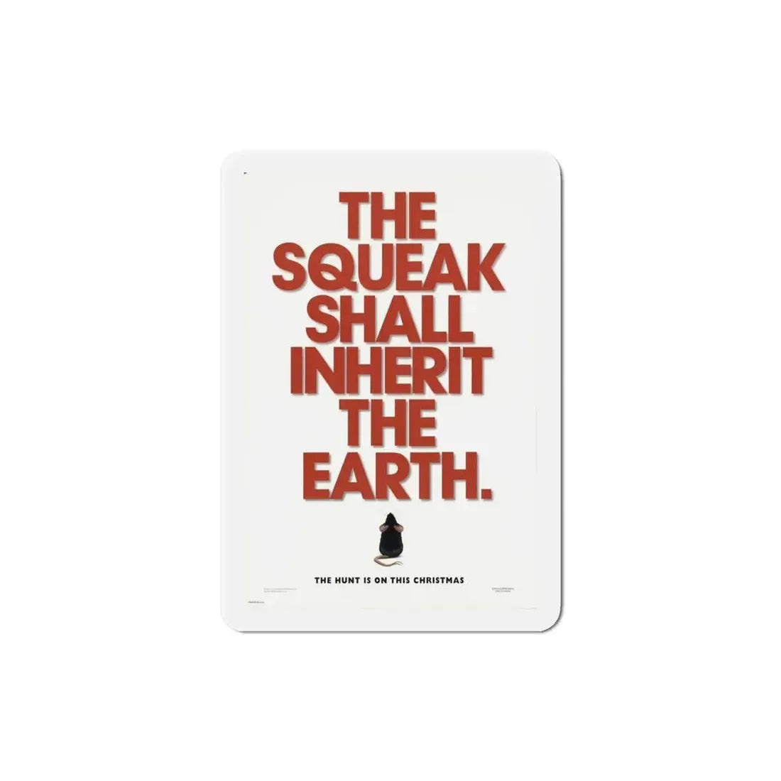 Mousehunt 1997 Movie Poster Refrigerator Magnet 4 Inch - The Sticker Space