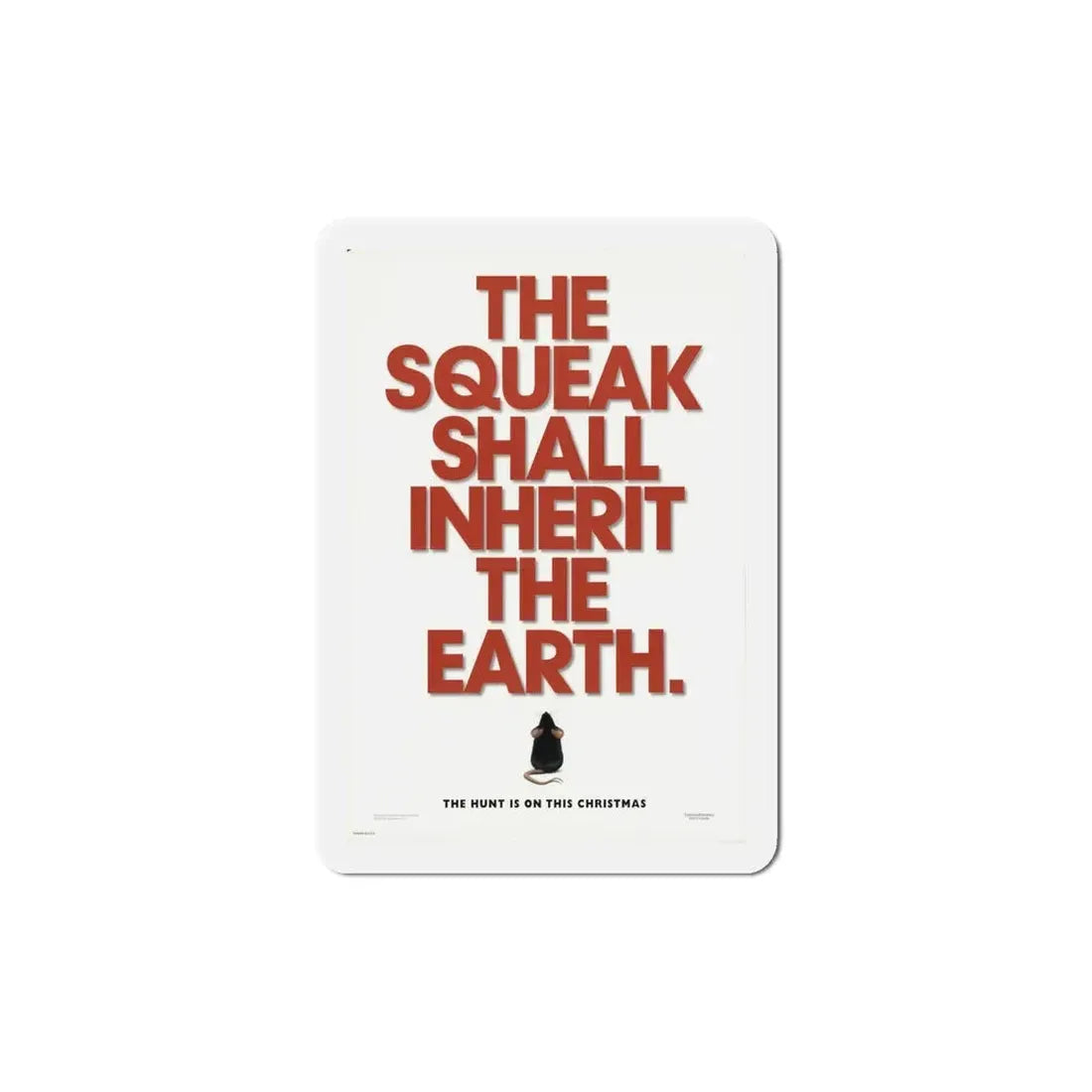 Mousehunt 1997 Movie Poster Refrigerator Magnet 6 Inch - The Sticker Space