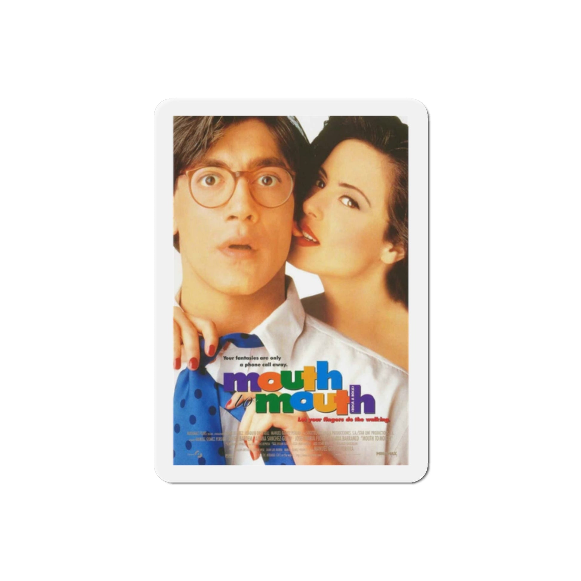 Mouth To Mouth 1997 Movie Poster Die-Cut Magnet-2" x 2"-The Sticker Space