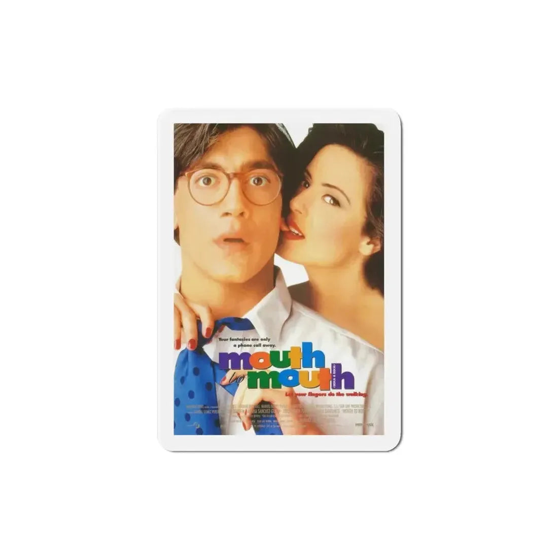 Mouth To Mouth 1997 Movie Poster Refrigerator Magnet 4 Inch - The Sticker Space