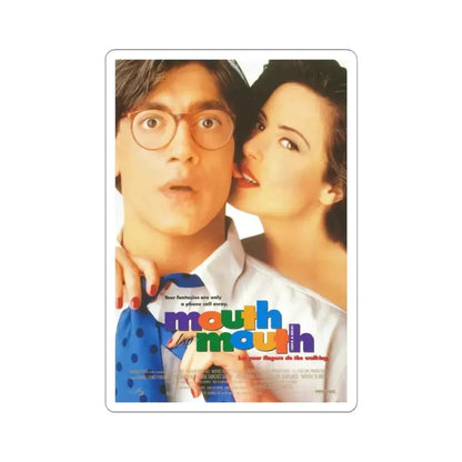 Mouth To Mouth 1997 Movie Poster - STICKER Vinyl Kiss-Cut Decal 4 Inch White - The Sticker Space