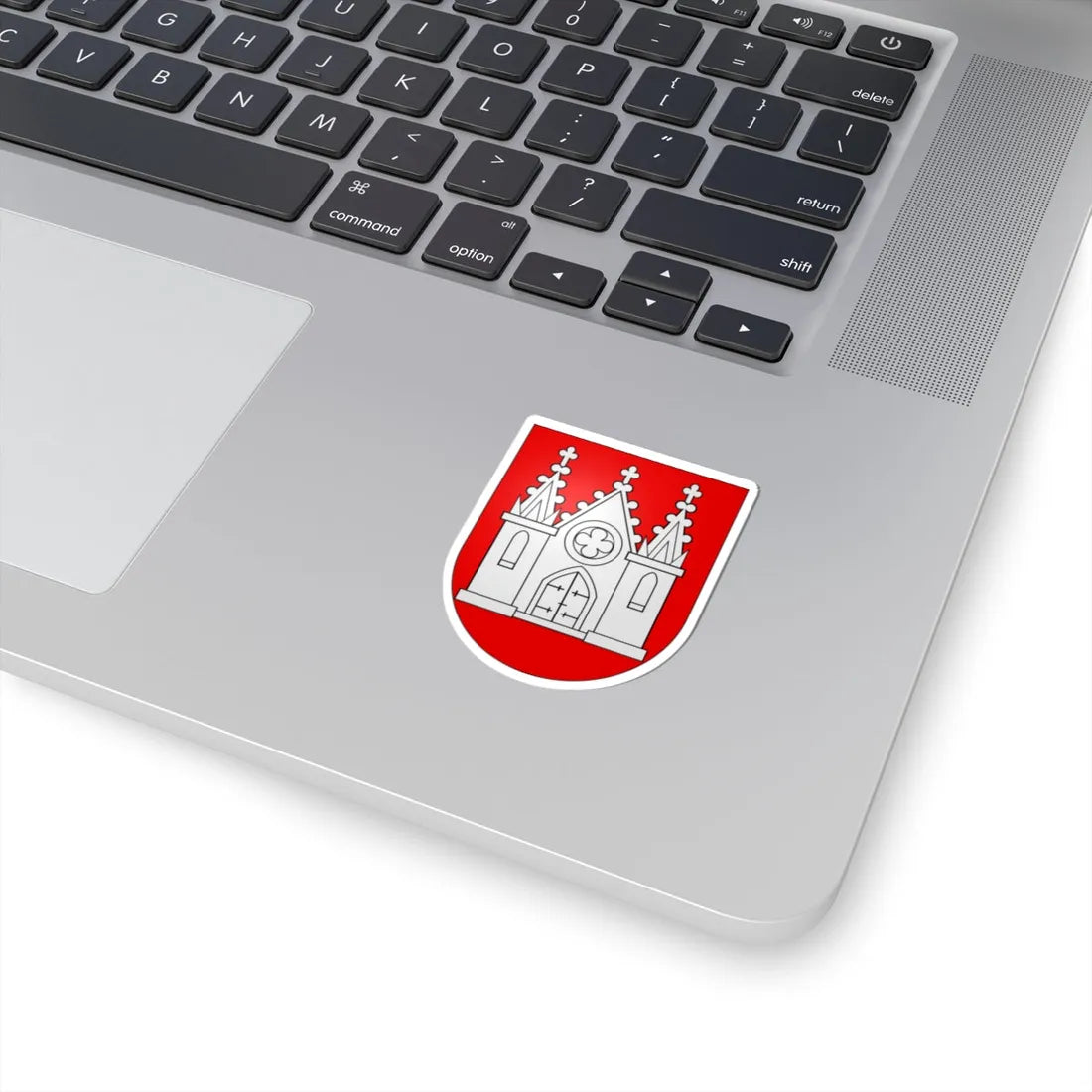 Moutier district-coat of arms (Switzerland) (Coat of Arms) STICKER Vinyl Kiss-Cut Decal - The Sticker Space