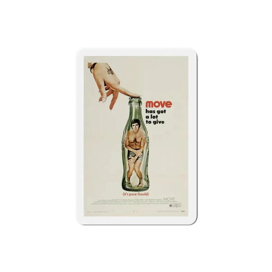 Move 1970 Movie Poster Refrigerator Magnet 2 Inch - The Sticker Space