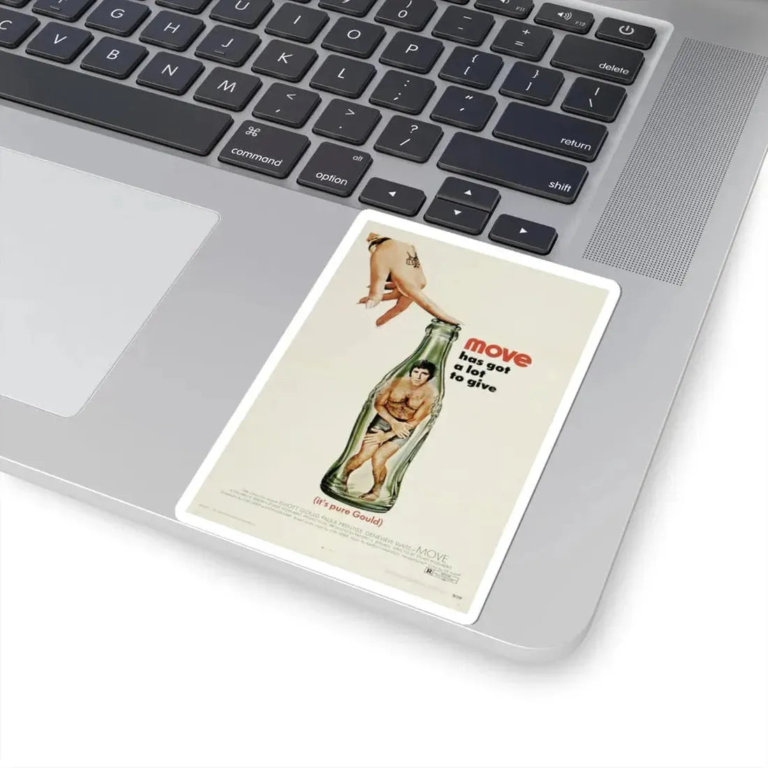 Move 1970 Movie Poster - STICKER Vinyl Kiss-Cut Decal - The Sticker Space