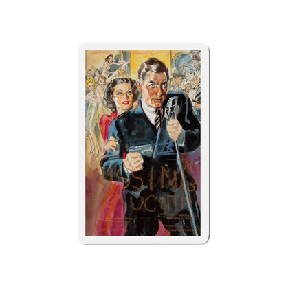 Movie poster preliminary art (Magazine Illustration) Refrigerator Magnet-5" x 5"-The Sticker Space