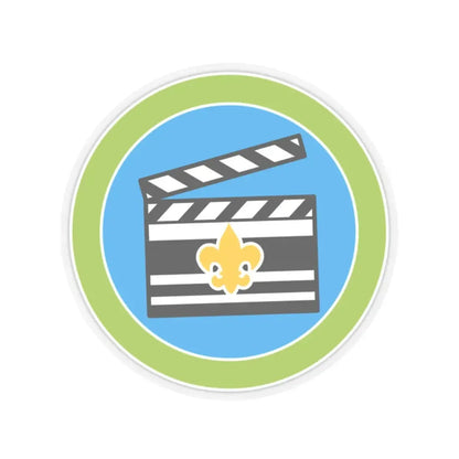 Moviemaking (Boy Scout Merit Badge) STICKER Vinyl Kiss-Cut Decal 2 Inch Transparent - The Sticker Space