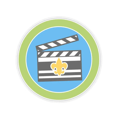 Moviemaking (Boy Scout Merit Badge) STICKER Vinyl Kiss-Cut Decal 6 Inch Transparent - The Sticker Space